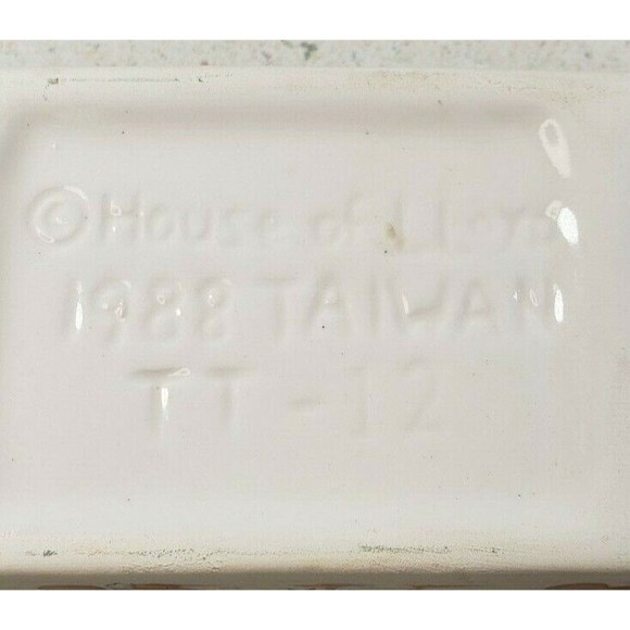 1988 House of Lloyd Christmas Goose & Bear "Quacker" Cracker Server Tray Dish - Picture 12 of 12